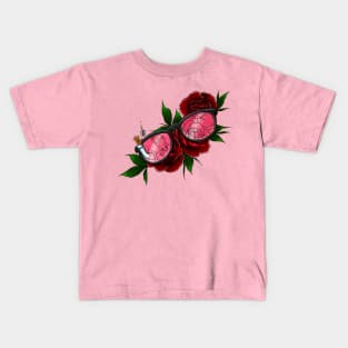 Rose Colored Glasses Kids T-Shirt